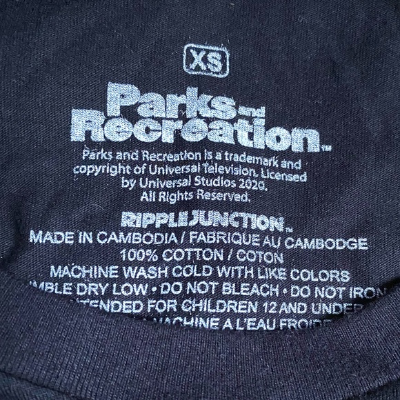 New Parks and Recreation Andy Dwyer is Burt Macklin TV Show Tee Shirt XS Rec - Picture 2 of 2